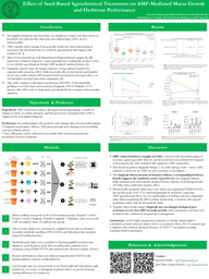 Effect of Seed Treatments on Beneficial Fungi - Laidlaw Summer Research Poster - Cornell University - Sarvesh Prabhu