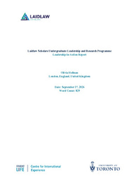 Leadership-in-Action Report