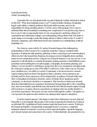 Global Citizenship Blog