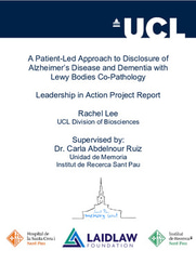 A Patient-Led Approach to Disclosure of Alzheimer's Disease and Dementia with Lewy Bodies Co-Pathology [LiA Report]