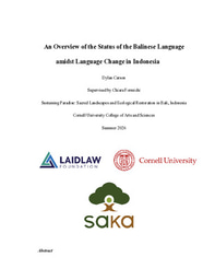 Can Balinese Language still make it in Today’s Indonesia?