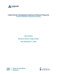 aisha experience abroad essay