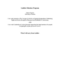 End-of-Programme Reflection 