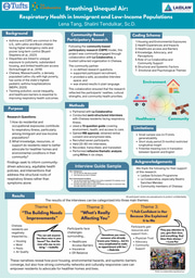 Research Poster-Breathing Unequal Air: Respiratory Health in Immigrant and Low-Income Populations