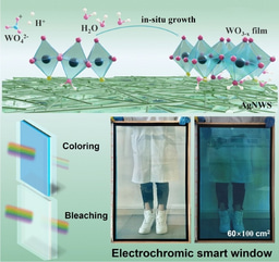 Scalable Fabrication of Large‑Scale Electrochromic Smart Windows for Superior Solar Radiation Regulation and Energy Savings