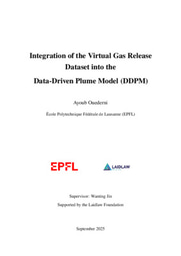Research report : Data-driven plume model in realistic indoor environments