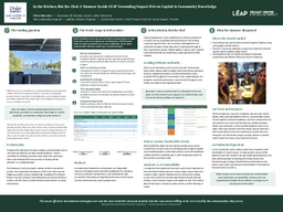 Scaling Trust: An Ecosystem Approach to Social Impact at LEAP Pecaut Centre