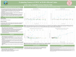 Evaluating Sources of DOC in HAB-Affected Lakes