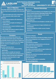 Student experiences of Experiential Learning: lessons for future policy 