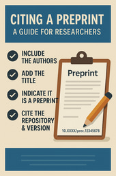 Citing a Preprint