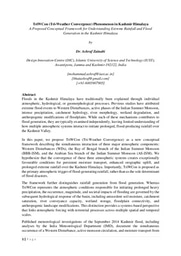 TriWCon (Tri-Weather Convergence) Phenomenon in Kashmir Himalaya 