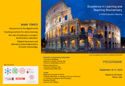 Workshop: Excellence in Learning and Teaching Biochemistry