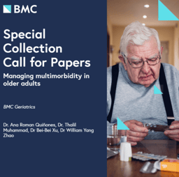 BMC Geriatrics is calling for submissions to our Collection, Managing multimorbidity in older adults