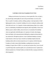 LiA Experience Essay: Recognizing Our "Grietas"