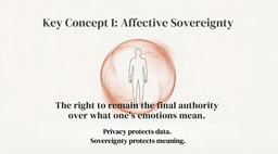 Who Gets to Say How You Feel? The story behind "Formal and Computational Foundations for Implementing Affective Sovereignty in Emotion AI Systems"