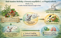 Anti-tussive activity of Arenaria serpyllifolia L. and Fragaria nubicola (Hook. f.) L. on sulfur dioxide–induced cough in rats