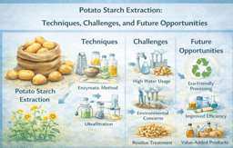 Potato starch extraction: Techniques, challenges, and future opportunities