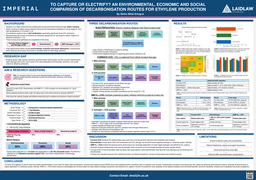To capture or electrify? An environmental, economic and social comparison of decarbonisation routes for ethylene production