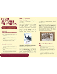 From Statutes to Stories Research Poster