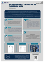 Multi-Layer Teleoperation Framework for the Franka Emika Panda Using Unity, ROS, and MuJoCo Research Poster
