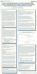 Good Separation - Laidlaw Poster final