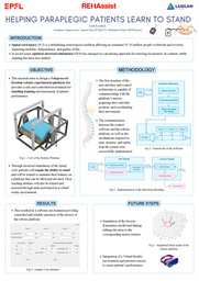 Helping Paraplegic Patients Learn To Stand -Research Poster