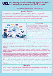 Backing the Translators and Language Professionals: Associations’ Roles in an AI-driven Industry