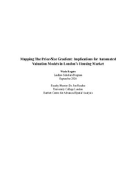 Paper - Mapping The Price-Size Gradient: Implications for Automated Valuation Models in London’s Housing Market