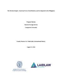 The Meralco Empire: American Power, Electrification, and Development in the Philippines