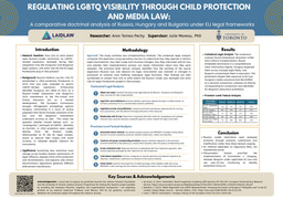 Regulating LGBTQ Visibility through Child Protection and Media Law Landscape Research Poster