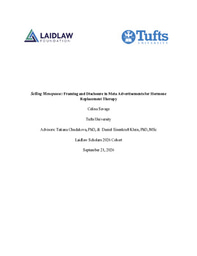 Research Paper- Selling Menopause: Framing and Disclosure in Meta Advertisements fro Hormone Replacement Therapy