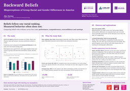 Backward Beliefs? Misperceptions of Group Racial and Gender Differences
