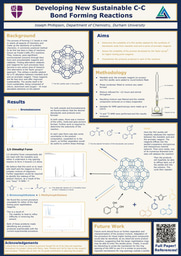 Research Poster - Developing New Sustainable C-C Bond Forming Reactions