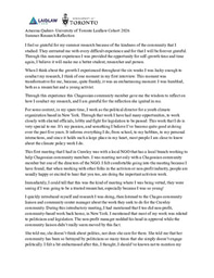 Summer Research Reflection- Zuzu Qadeer