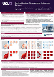 Poster - Sea Ice Flooding Observations via Remote Sensing