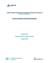 Research Reflection: Summer 1
