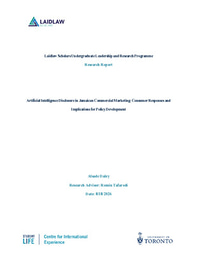 Research Report - AI Disclosures in Jamaican Commercial Marketing