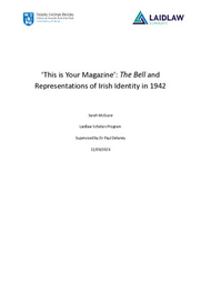 'This is Your Magazine': The Bell and Representations of Irish Identity in 1942