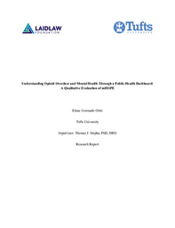 Research Report: Understanding Opioid Overdose and Mental Health Through a Public Health Dashboard: A Qualitative Evaluation of mHOPE 