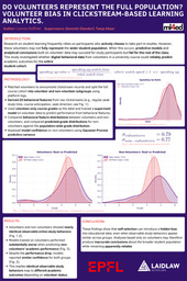 Do Volunteers Represent the Full Population? Volunteer Bias in Clickstream-Based Learning Analytics.