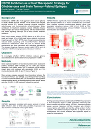 Research Poster: HSP Inhibition as a dual target in GBM