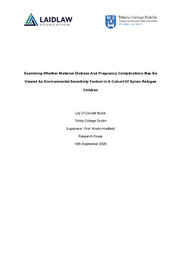 Summer 1 Research Report