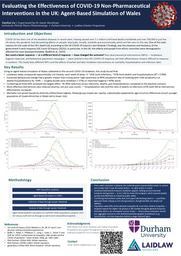 Research Poster: Evaluating the Effectiveness of COVID-19 Non-Pharmaceutical Interventions in the UK: An Agent-Based Simulation using Wales