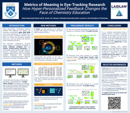 Research Poster: Metrics of Meaning in Eye-Tracking Research
