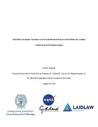 Research Essay: Microbial Taxonomic Variation Across Hydrothermal Mats at Lake Kleifarvatn, Iceland