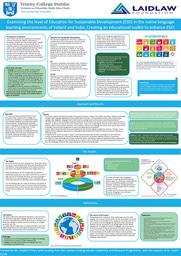 Examining the level of Education for Sustainable Development (ESD) in the native language learning environments of Ireland and India. Creating an educational toolkit to enhance ESD: