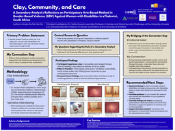 Clay, Community, and Care Research Poster