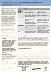 Research Poster: Adaptive Capacity and Financial Fragmentation in Sanctions