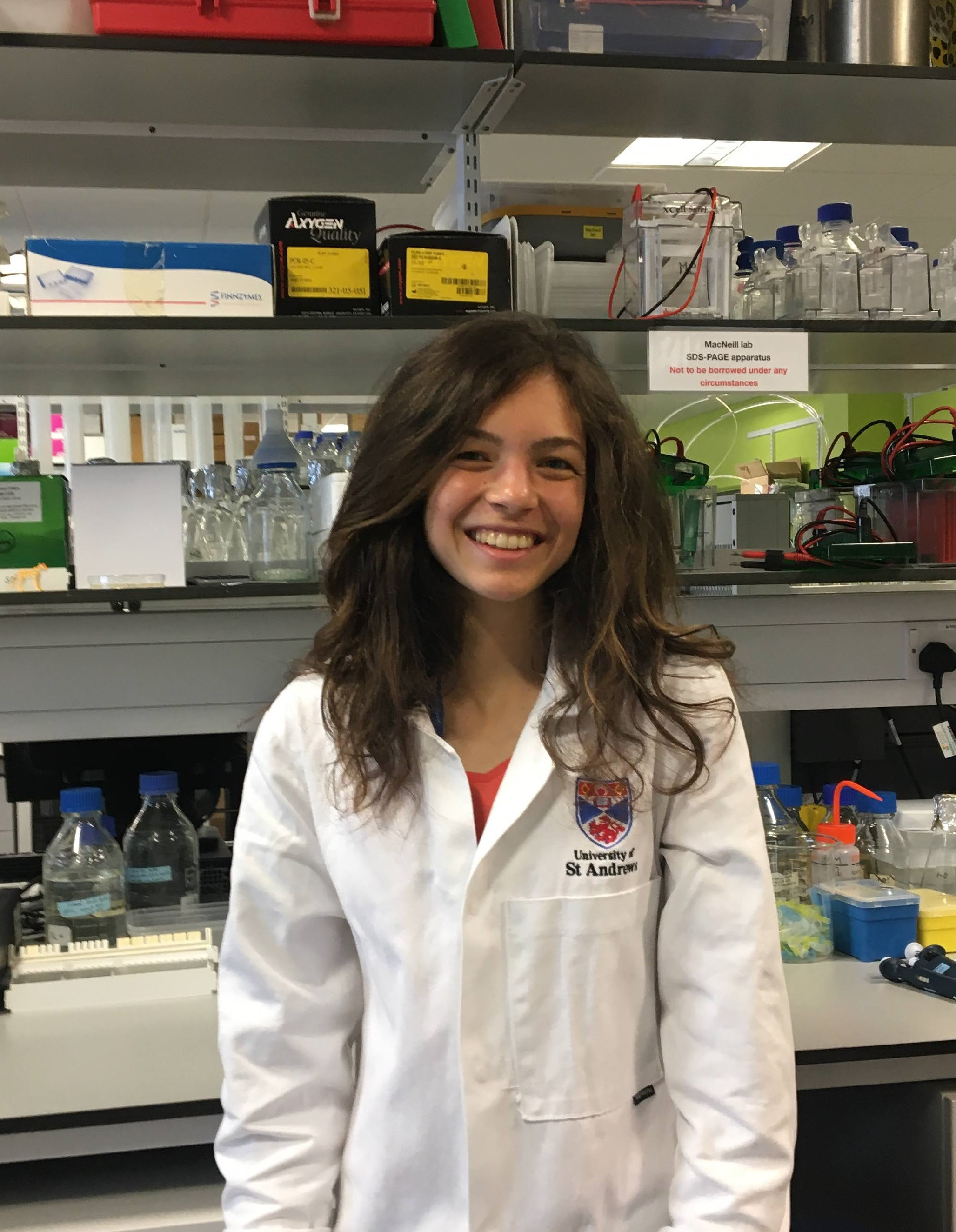 St Andrews Laidlaw Scholar Polina Foteva