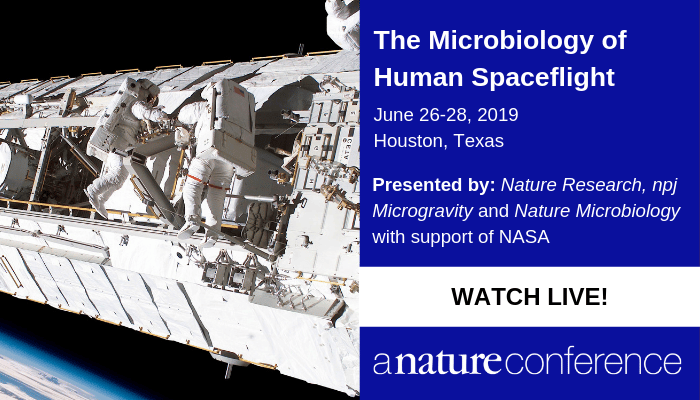Livestream | The Microbiology of Human Spaceflight: A Nature Conference